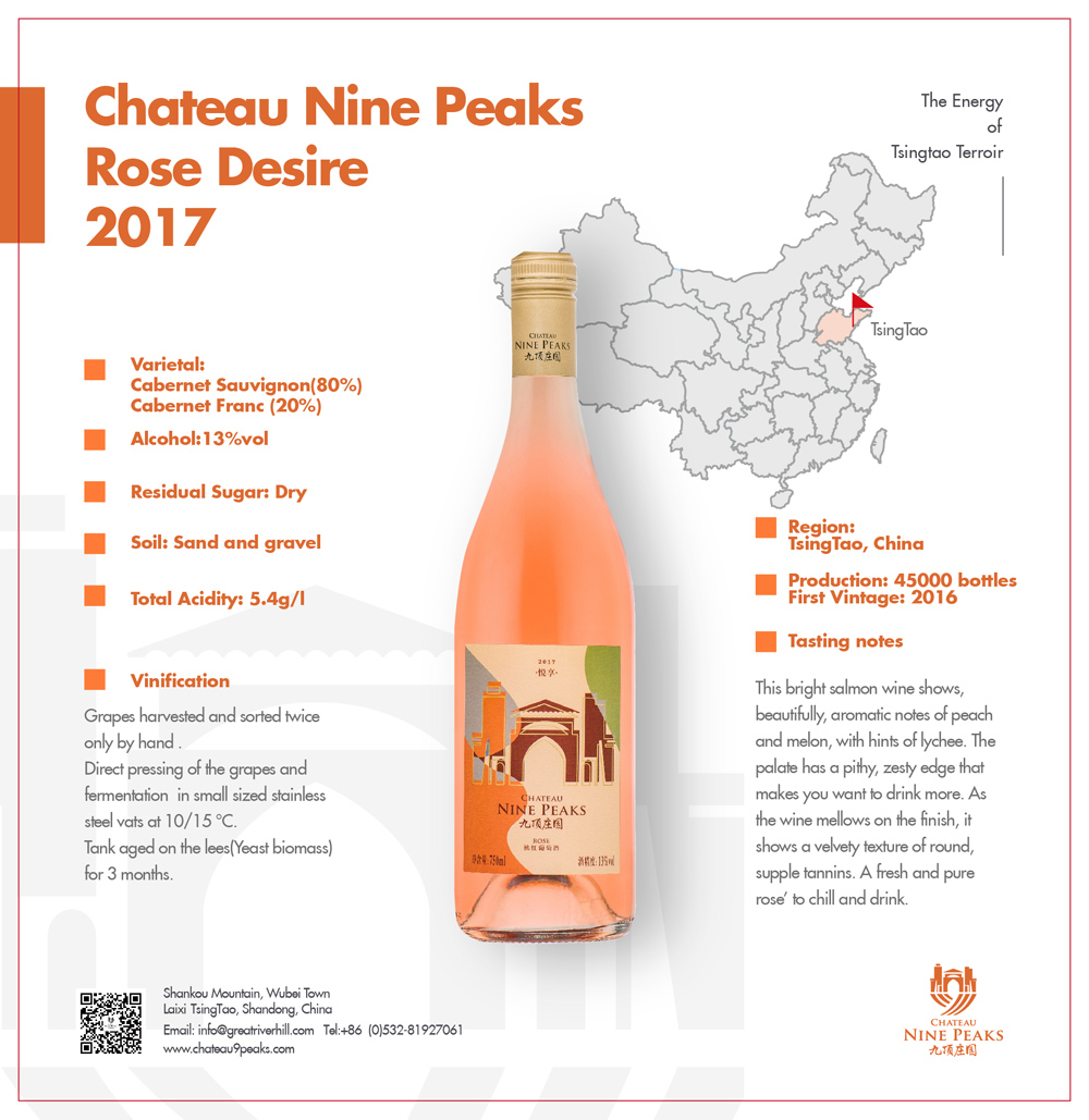Chateau Nine Peaks Rose Desire