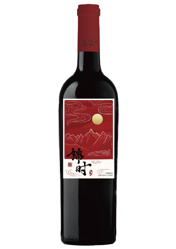 九顶庄园锦时干红葡萄酒