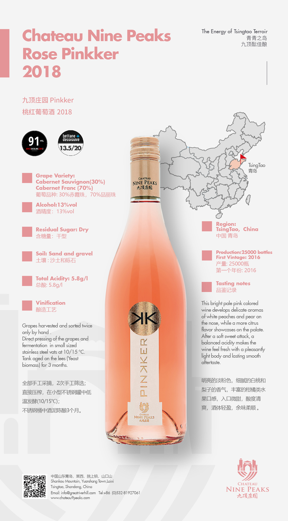 Chateau Nine Peaks Rose