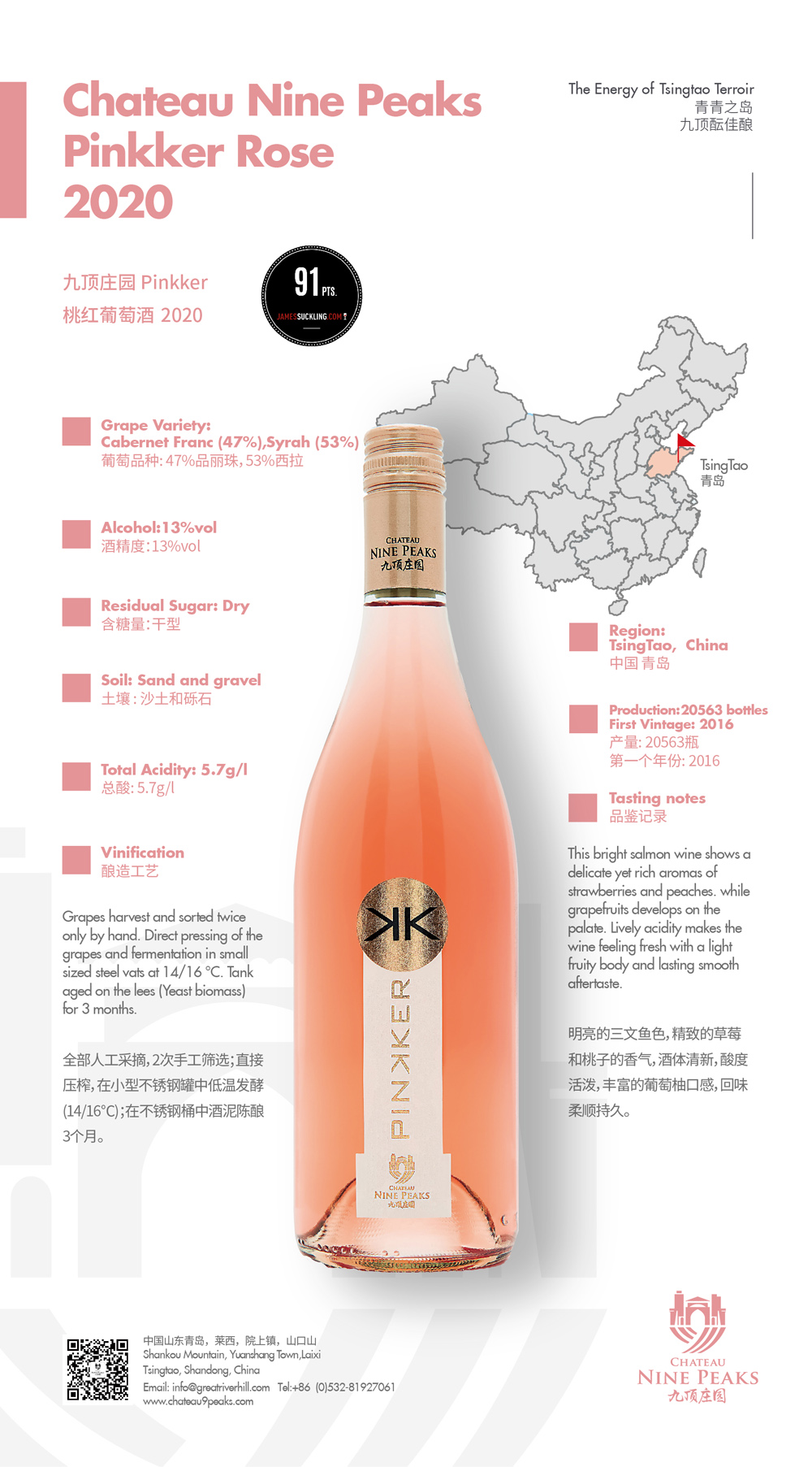 Chateau Nine Peaks Rose