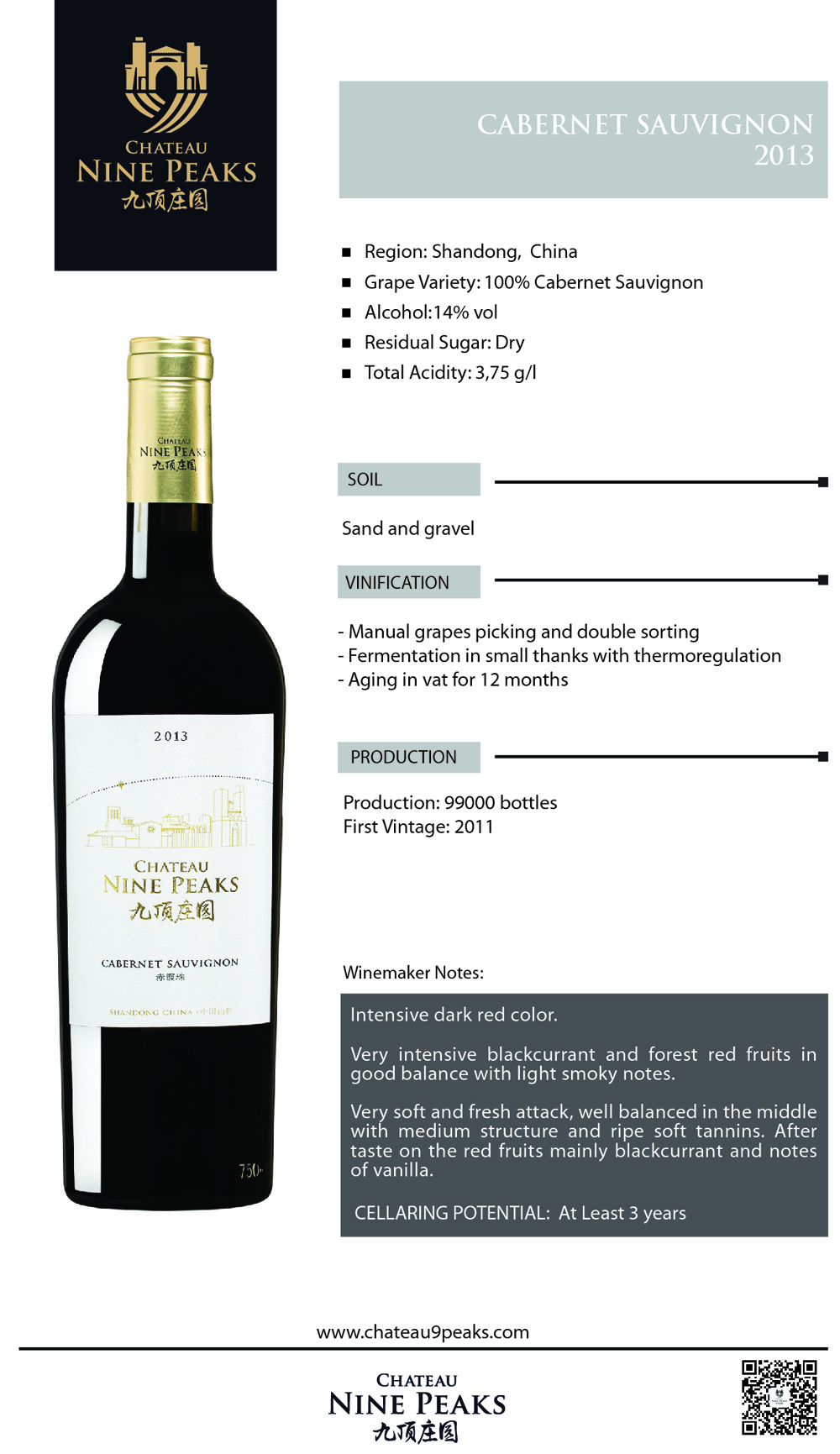 Chateau Nine Peaks’ Classic Red